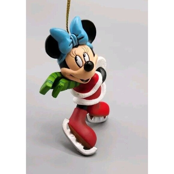 Disney Grolier Christmas Magic Minnie Mouse Ornament See Photos Repaired - Picture 1 of 9